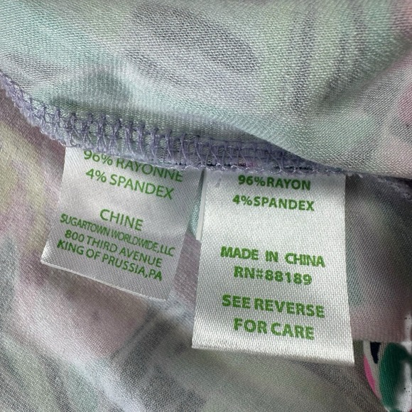 Lilly Pulitzer || Rozaline Wrap Dress in Slathouse Soiree Floral Small - Picture 5 of 8